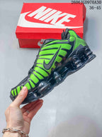 Nike Shox TL Sneakers Black and Volt Green CL0987-002