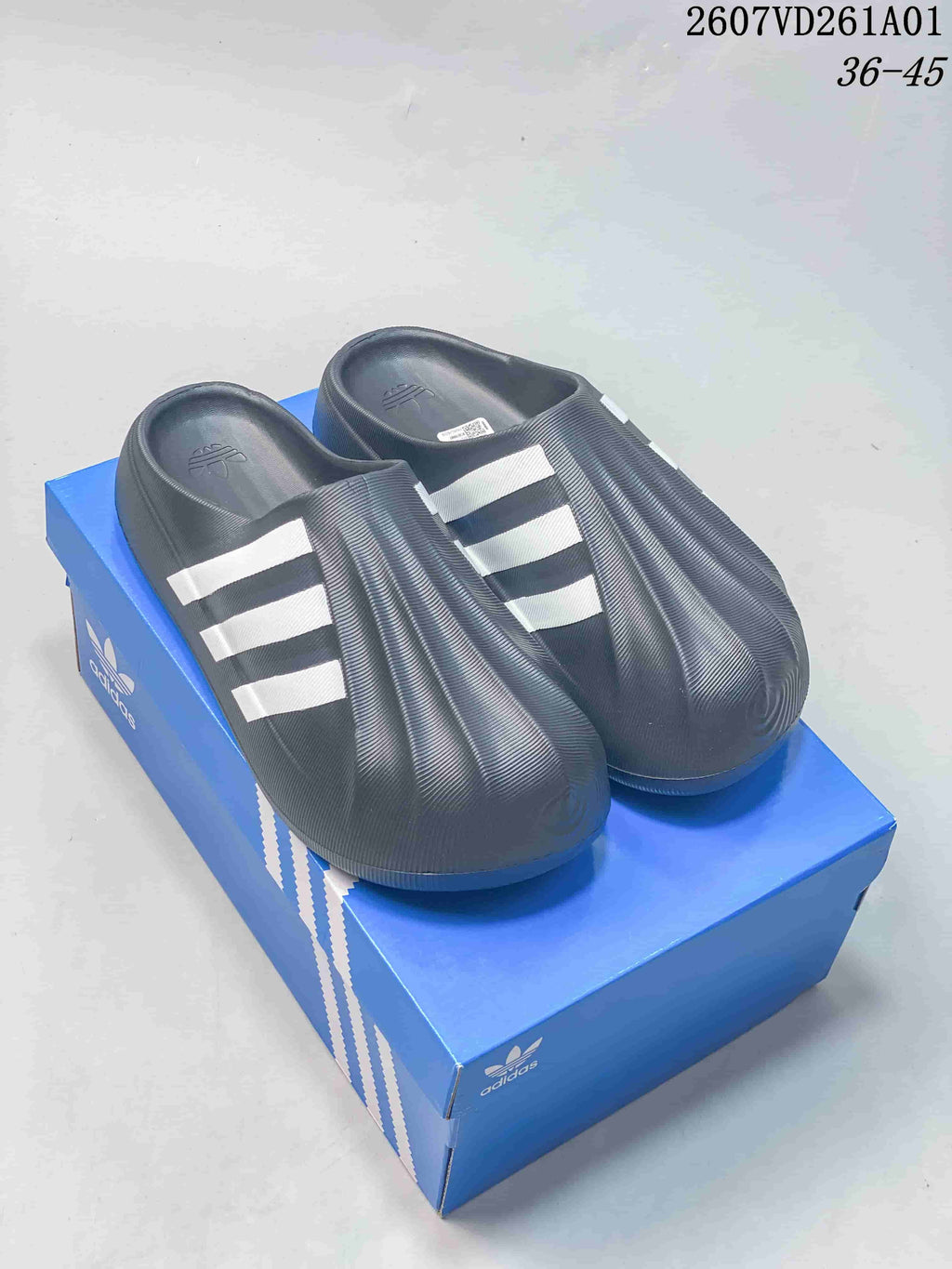 adidas adiFOM Superstar Mule Clogs Black White 07VD261A01
