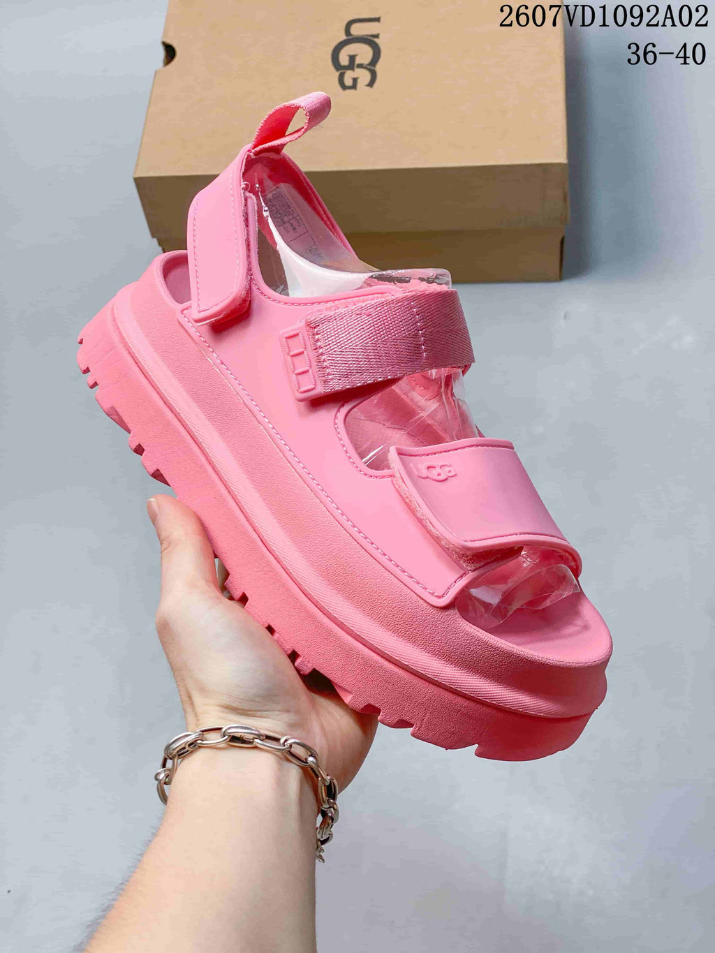 UGG Platform Sandals for Women, Adjustable Strap