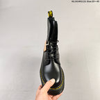 Dr. Martens 1057 Black Platform Lace-Up Boots