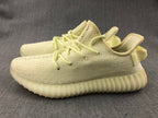 Yeezy 350 V2 Knit Sneakers in Cream