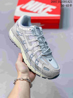 Nike P-6000 White Grey Sneakers 2607TGD381A21