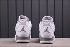Jordan Air Jordan 4 CT8527-100 White Gray Speckled Sneakers