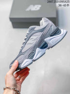 New Balance 9060R Gray Suede Sneakers 712450EWO