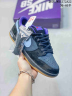 Nike SB Dunk Low Pro Navy Black Purple Gum Sneakers