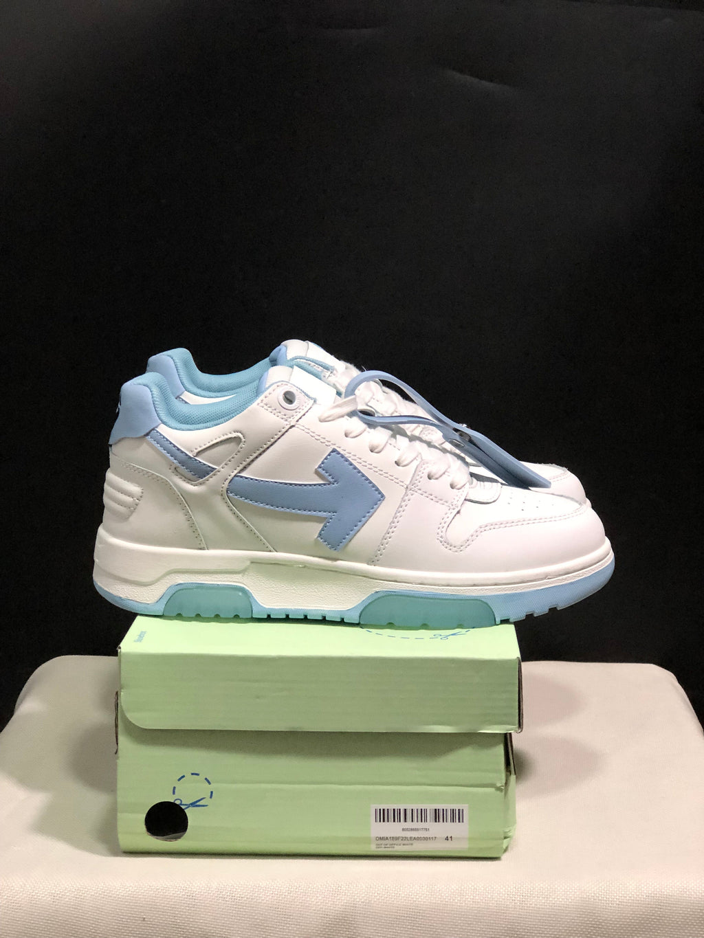 Off-White Out Of Office Low-Top Sneakers White Light Blue