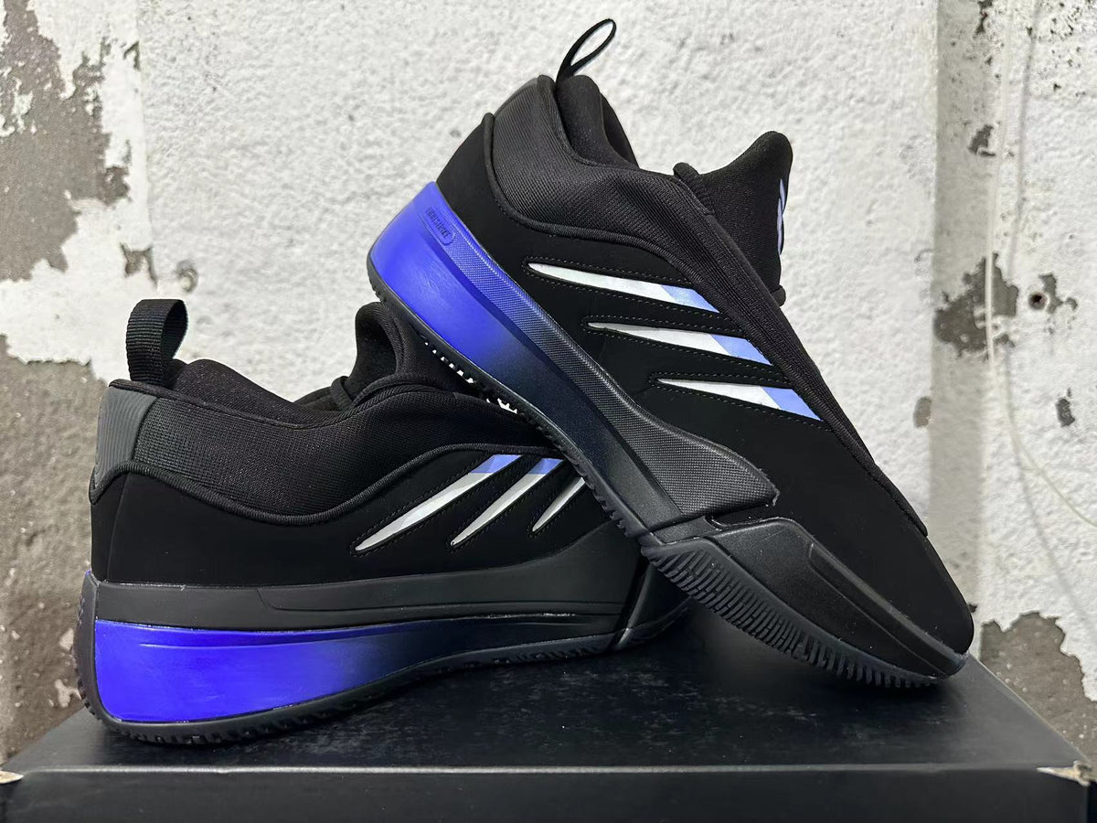 Adidas Dame 9 Basketball Shoes Black Blue