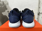 Nike Zoom Basketball Shoes, Navy Blue and White