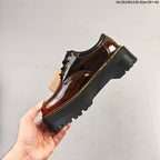 Dr. Martens 1460 Smooth Platform Lace-Up Shoes, Dark Brown