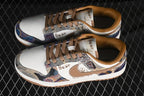 Nike SB Dunk Low Bear Print Low-Top Sneakers – Brown