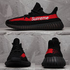 adidas Yeezy Boost 350 V2 Black Red Sneakers