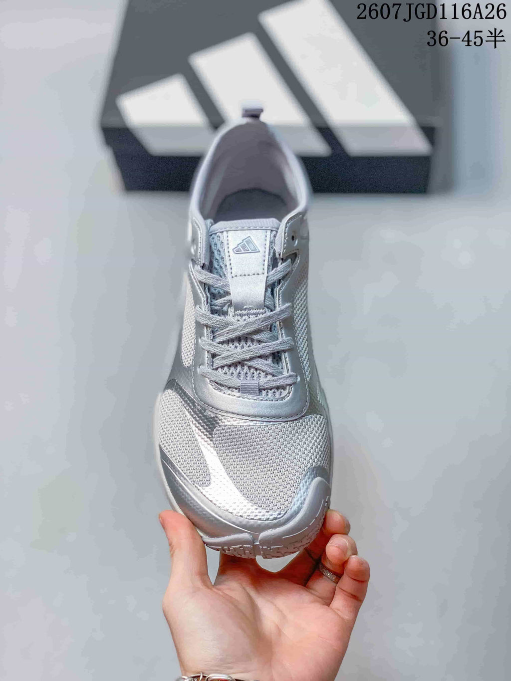 adidas Groundflow Sneakers Silver Gray Unisex