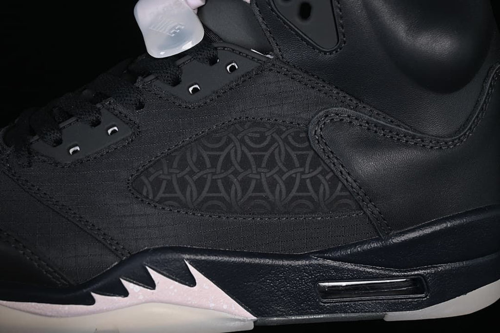 Air Jordan 5 Retro PSG Black Sneakers HQ3004-001