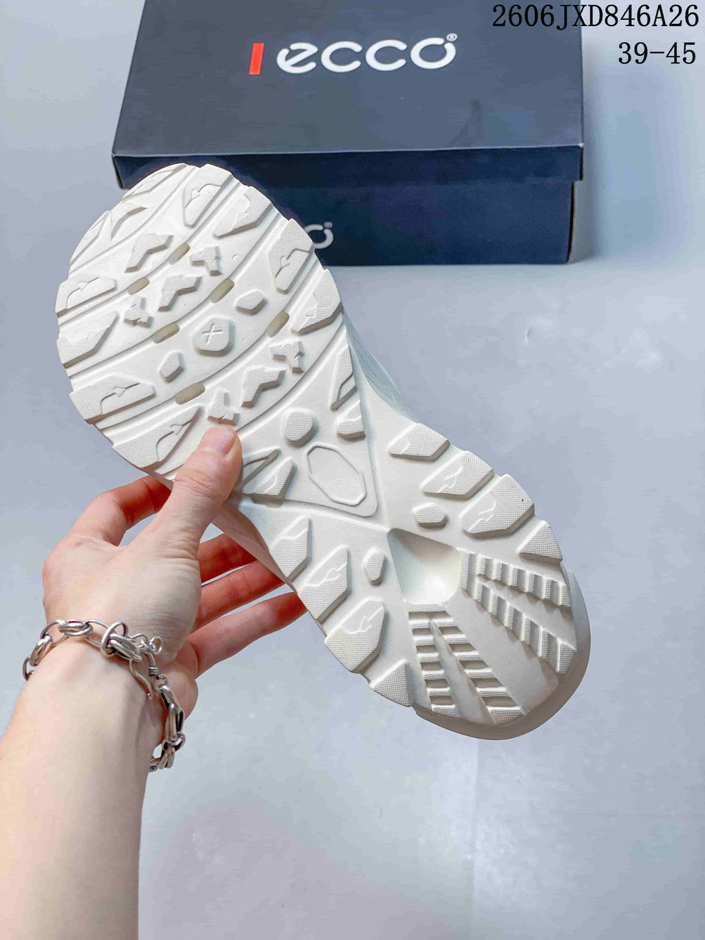 ECCO Summer Clog Sneakers, White, Style 2606 JXD846A26