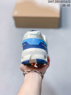On Cloudvista 2 Trail Sneakers, White and Blue