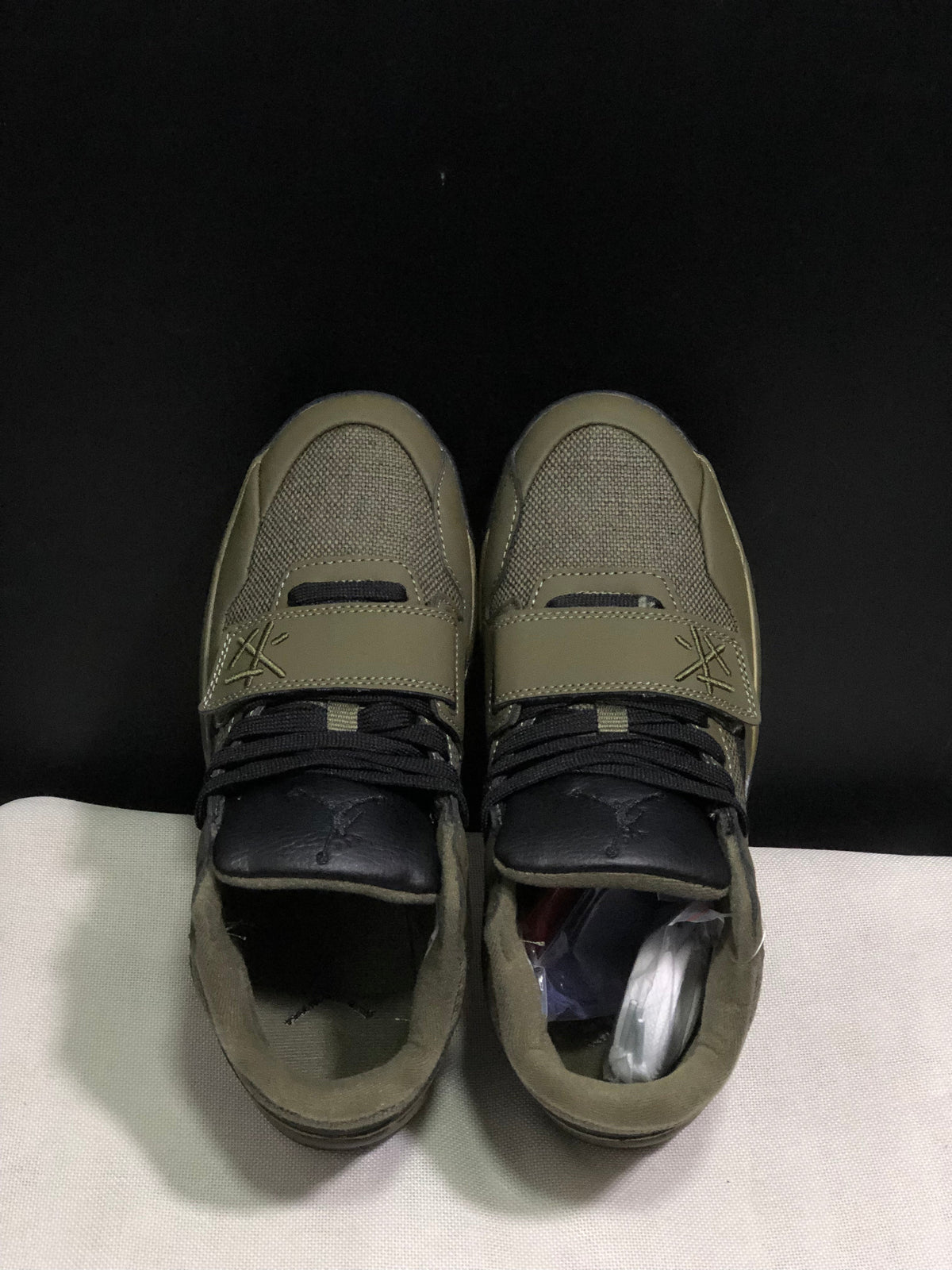 Jordan Jumpman Jack Travis Scott Olive Black Sneakers