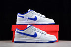 Nike SB FB1841-100 White Blue Low-Top Sneakers