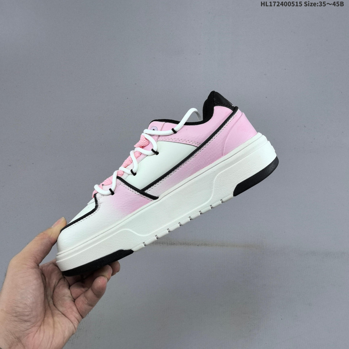 MLB Chunky Graffiti Sneakers in Pink and White