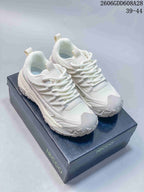 ECCO White Mesh-Look Lace-Up Sneakers 2606GDD608A28