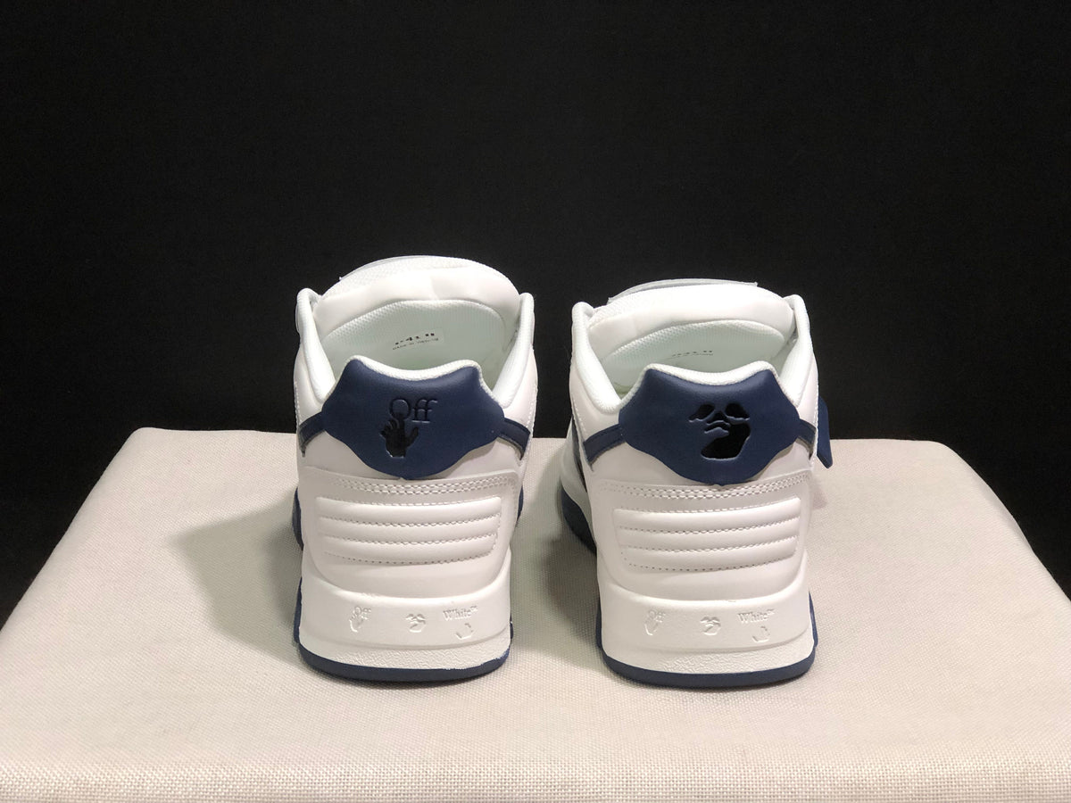Off-White Out Of Office Low-Top Sneakers White and Navy
