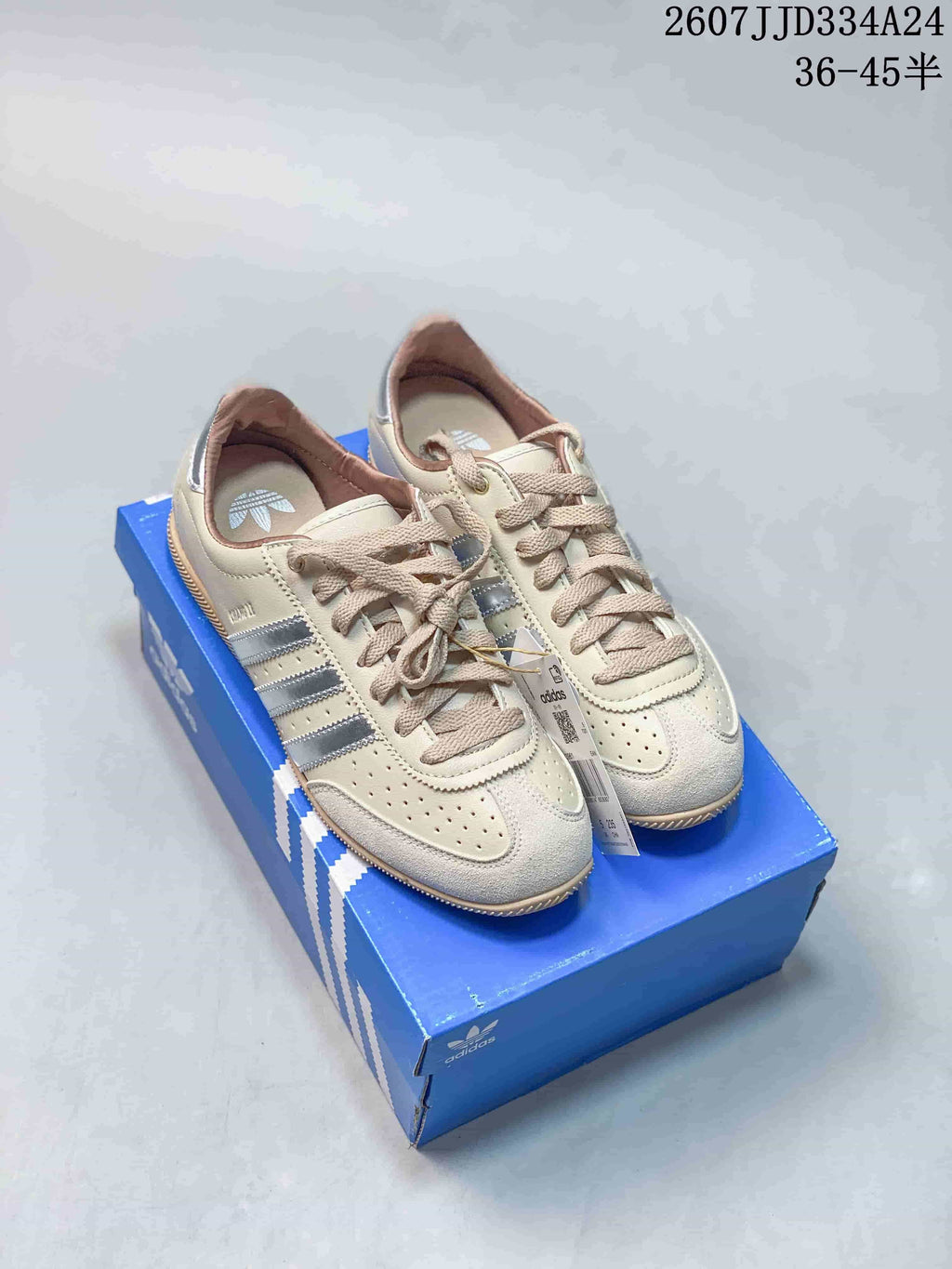 adidas Originals Japan Changle Sneakers Cream Silver 712140EET
