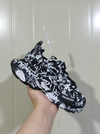 Balenciaga Track 3.0 Graffiti Sneakers Black White 542436