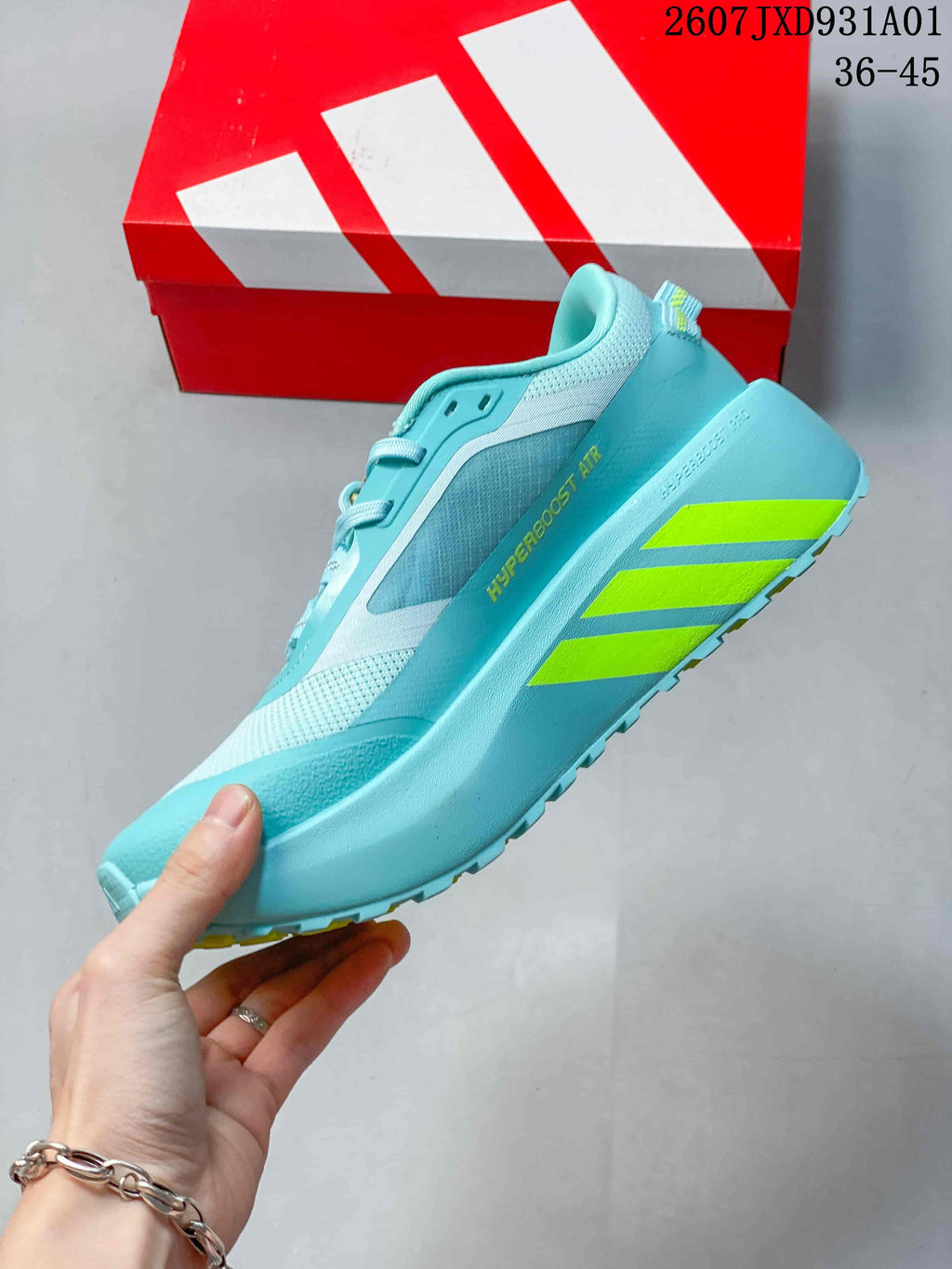 adidas Hyperboost ATR Trail Sneakers in Aqua