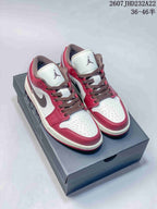 Nike Air Jordan 1 Low Red White Sneakers IX5004-121