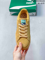 PUMA Suede Shed Low-Top Sneakers Wheat 369568