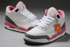 Jordan Air Jordan 3 High-Top Sneakers White Pink