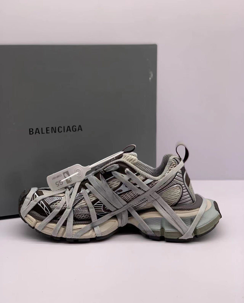 Balenciaga 3XL Sneakers Brown