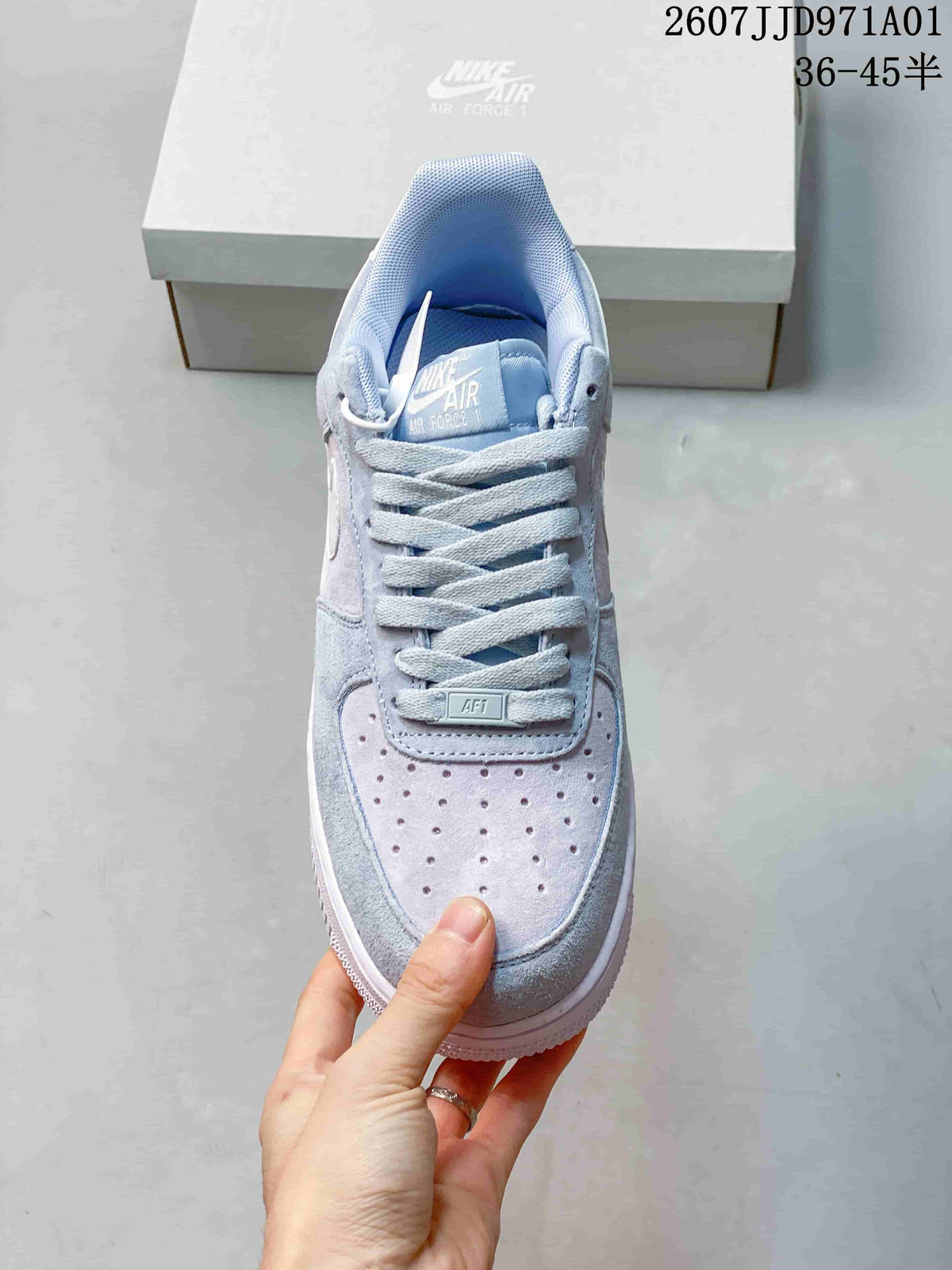 Nike Air Force 1 '07 Low Sneakers in Blue and Lavender