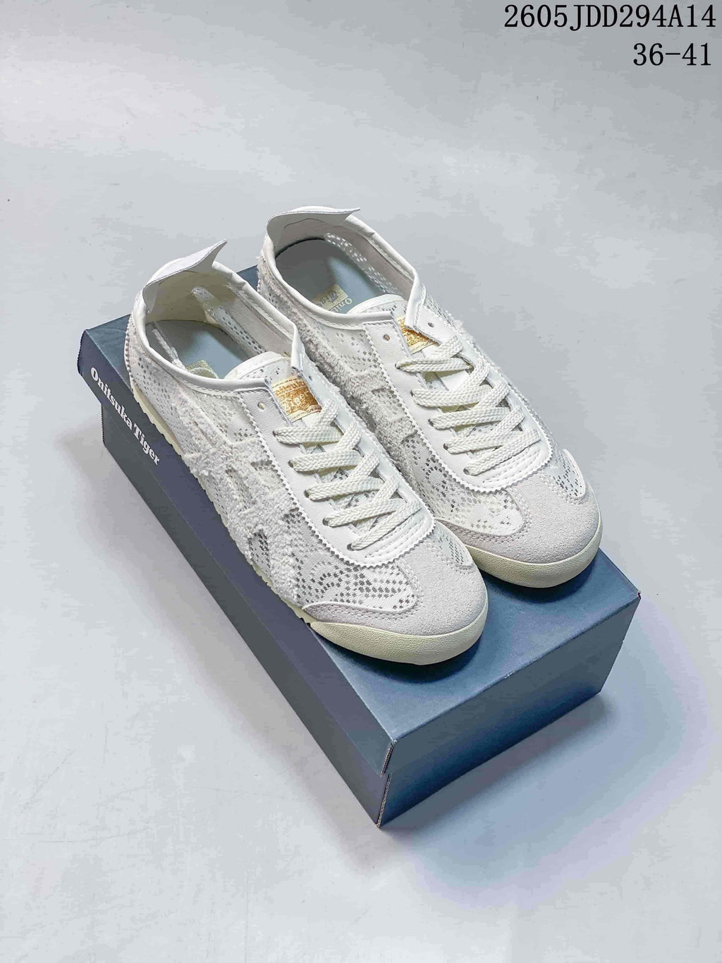 Onitsuka Tiger Mexico 66 Sneakers White Grey 2605 JDD294A14