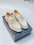 ECCO 722070QEE Light Beige Slip-On Loafers