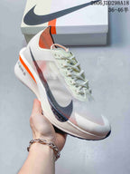 Nike ZoomX Vaporfly NEXT% 4 White Orange Running Shoes