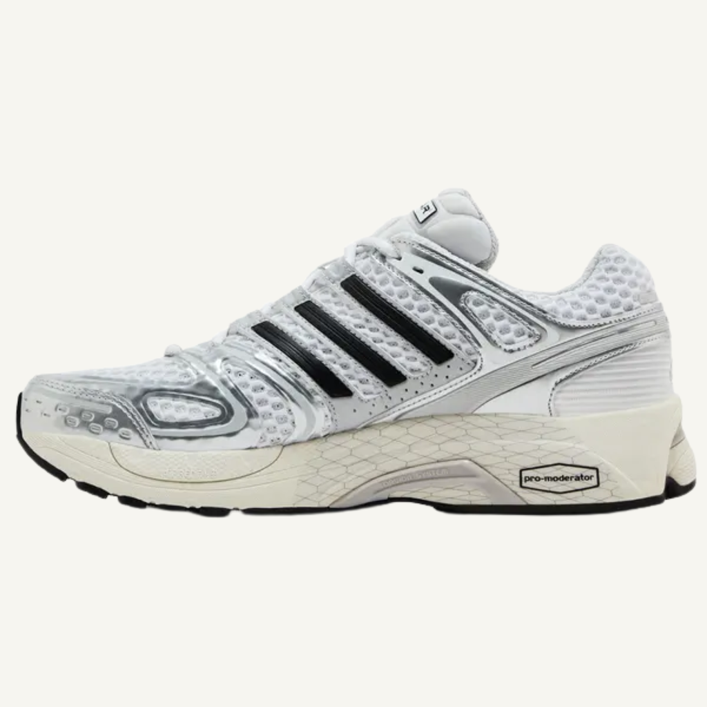 Adidas Originals Men's Silver/Grey Adistar Control 5 Sneakers, JQ4168