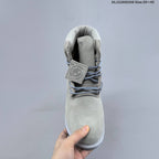Timberland High-Top Lace-Up Boots in Grey