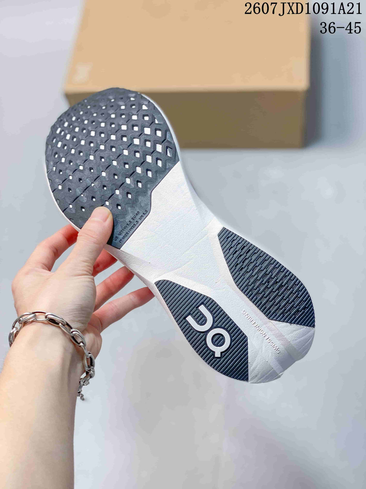 On Cloudboom Strike LS Slip-On Running Shoes White