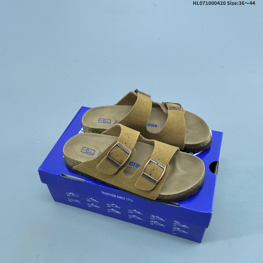 Birkenstock Zurich Two-Strap Sandals in Black Suede