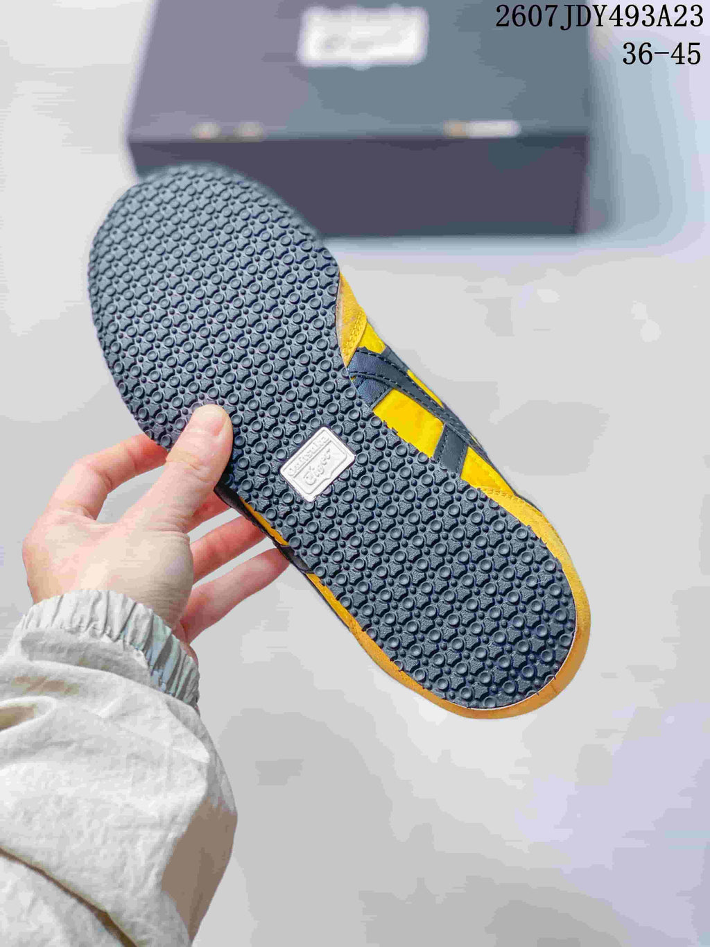 Onitsuka Tiger Serrano Sneakers Yellow Black 2607JDY493A23