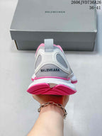 Balenciaga Circuit Women's Sneakers, Gray White & Pink 06JVD736A26
