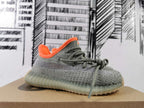 Yeezy 350 V2 Kids Sneakers in Grey and Orange