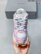 Balenciaga Runner Sneakers Pink White 722630EYT