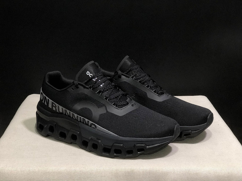 On Cloudmonster 2 Black and Ash Running Shoes
