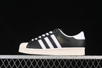 Adidas Superstar JI0319 Black and White Sneakers