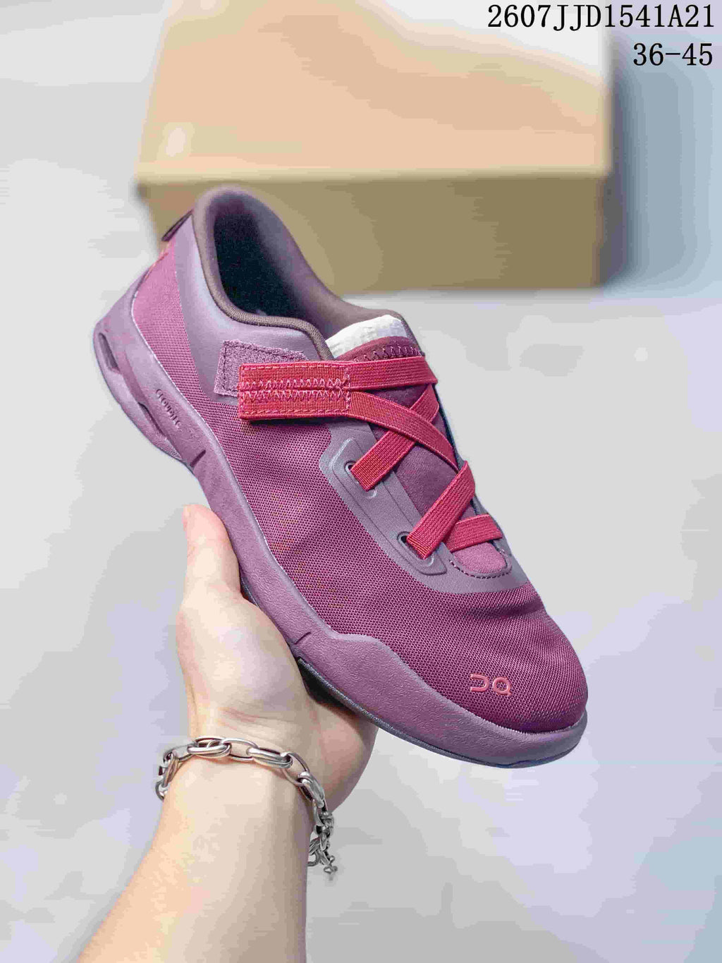 On Cloudnova Cushioned Sneakers in Purple and Red JJD1541A21