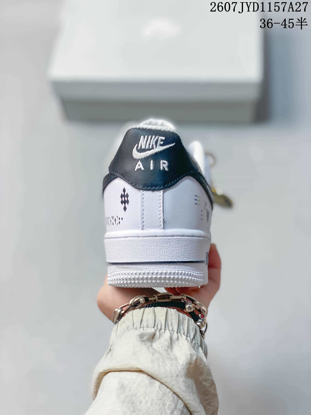Nike Air Force 1 ’07 Low White Black Sneakers JYD1157A27
