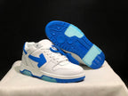 Off-White Out Of Office Low-Top Sneakers White Blue