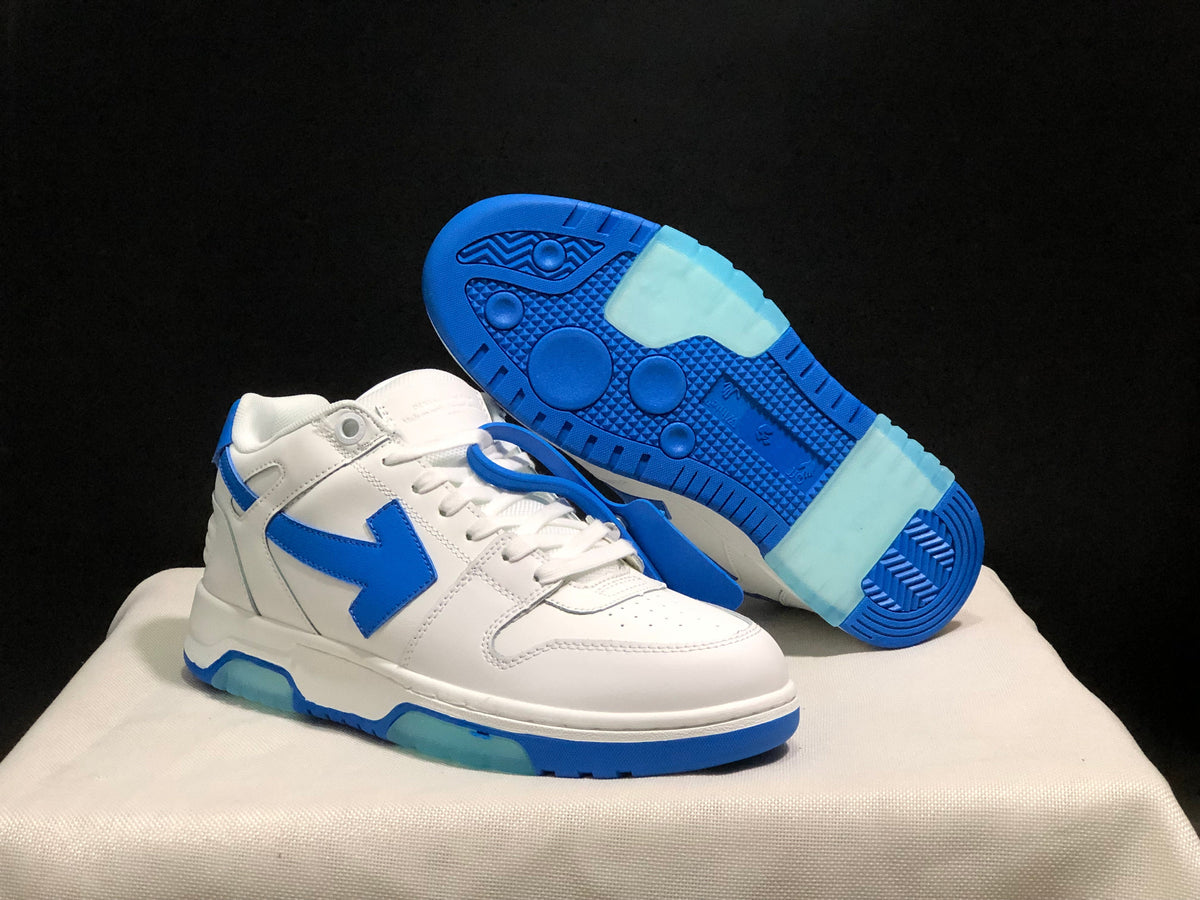 Off-White Out Of Office Low-Top Sneakers White Blue