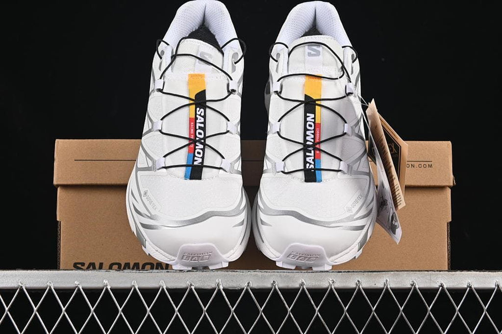 Salomon XT-6 GTX White Trail Sneakers 475811-26